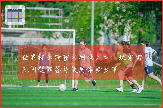 世界杯竞猜官方网站入口:玩家常见问题解答与使用体验分享